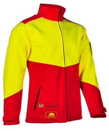Chaqueta ligera de softshell para podadores y arboricultura
