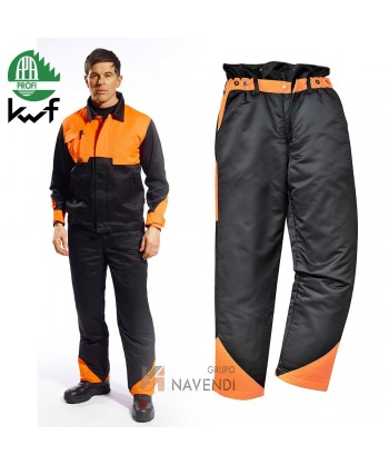 Pantalón anticorte para trabajos con motosierras de clas 1 y tipo A según EN 381-5:1995