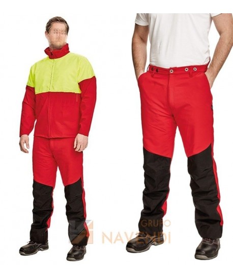 Pantalón bielástico para motosierras (Clase 1 Tipo A)
