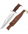 Cuchillo táctico con mango de madera