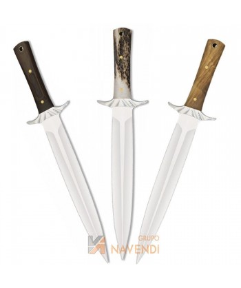 Cuchillo táctico para caza con virola de acero