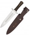 Cuchillo táctico para caza con virola de acero y mango de Stamina