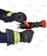Lanza selectora de caudal para equipos contraincendios