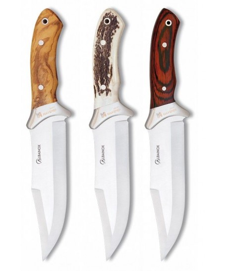 Cuchillo táctico para caza con virola de acero (16,8 cm)
