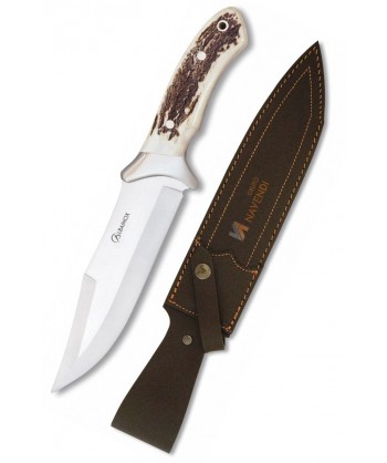 Cuchillo táctico para caza con virola de acero (16,8 cm)