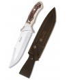 Cuchillo táctico para caza con virola de acero (16,8 cm)