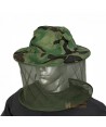 Sombrero deportivo con mosquitera completa para caza y pesca