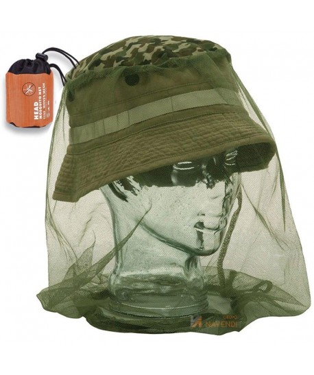 Mosquitera completa de cabeza para caza y pesca