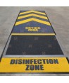 Alfombra desinfectante para laboratorios y zonas limpias con dos zonas independientes
