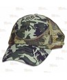 Gorra de camuflaje con ajuste por velcro
