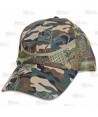 Gorra de camuflaje con ajuste por velcro
