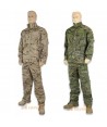 Traje de camuflaje de cazadora y pantalón