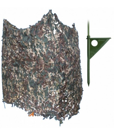 Puesto de caza de cuatro paredes muy ligero (142 x 108 x 108 cm)