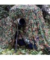 Red de camuflaje kaki con bolsa de compresión. Con bolsa de compresión. Medidas: 3 x 1,5 metros