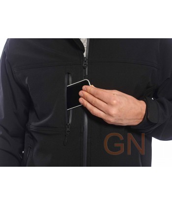 Chaqueta softshell de triple capa muy grueso y grandes tallas