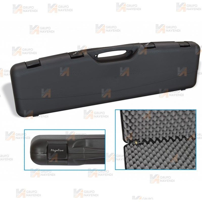 Maletín de PVC con el interior acolchado (97 x 25 x 11 cm)