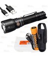Linterna TK26R recargable con USB  proporciona 1500 lúmenes y alcanza los 350 metros