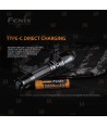 Linterna TK26R recargable con USB  proporciona 1500 lúmenes y alcanza los 350 metros