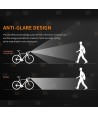 Foco linterna para bicicleta BC25R de Fenix. Proporciona 600 lúmenes