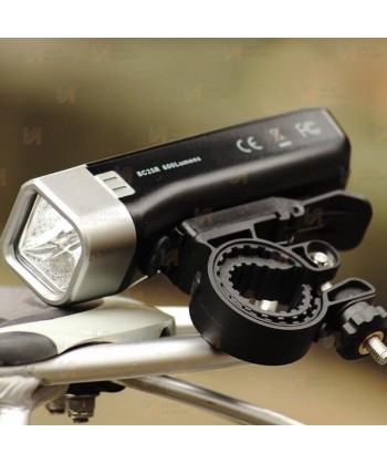 Foco linterna para bicicleta BC25R de Fenix. Proporciona 600 lúmenes