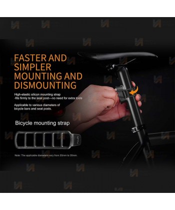Luz trasera recargable para bicicleta Fenix BC05R V2.0
