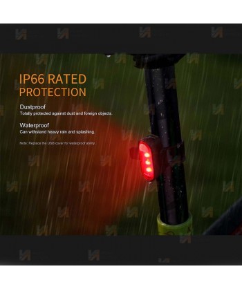 Luz trasera recargable para bicicleta Fenix BC05R V2.0