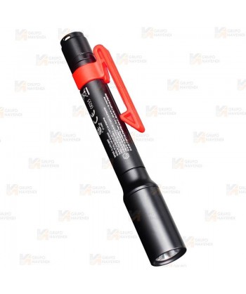 Linterna Fenix para atmósferas ATEX. Proporciona 85 lúmenes a 55 metros