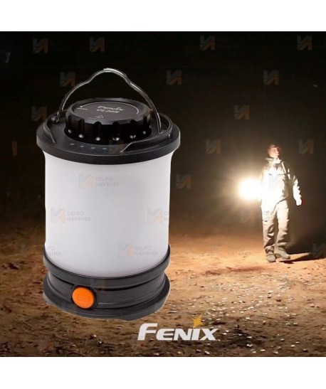 Linterna recargable de camping (650 lúmenes)