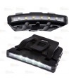 Linterna led recargable para gorra con dos tipos de luz