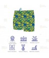 Bañador Jammer full printend shout para hombre