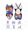 Bañador de natación Revolution Cool Tiger para mujer