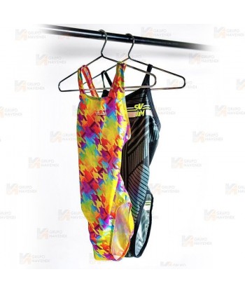 Bañador de natación Chevi Rainbow de tirantes anchos para mujer
