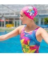 Bañador de natación Roll de tirantes anchos para mujer