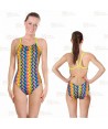 Bañador de natación Tridimension de tirante fino para mujer