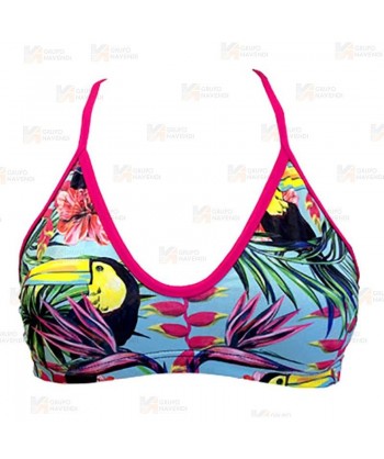 Top de bikini Tucan Garden