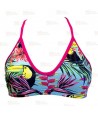 Top de bikini Tucan Garden
