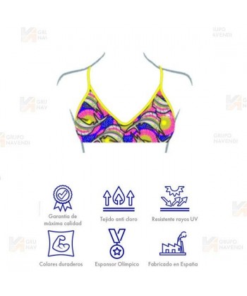 Top del bikini Marlin