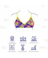 Top del bikini Marlin