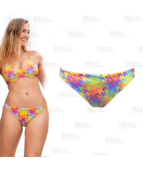 Braga de bikini Chevi Rainbow para mujer