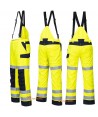 Pantalón ignífugo, antiestático, anti arco, impermeable, de alta visibilidad y con protección química tipo 6