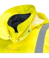 Parka acolchada alta visibilidad desmontable 5 en 1