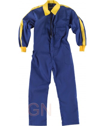 Buzo tergal  azul para niños