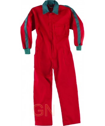 Buzo tergal  rojo para niños
