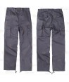Pantalones multibolsillos triple costura y refuerzos en rodillas y culera color gris