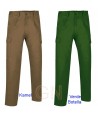 Pantalones multibolsillos económicos