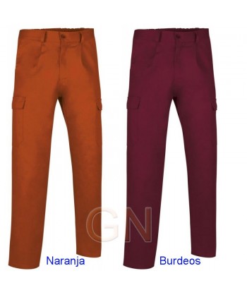 Pantalones multibolsillos económicos
