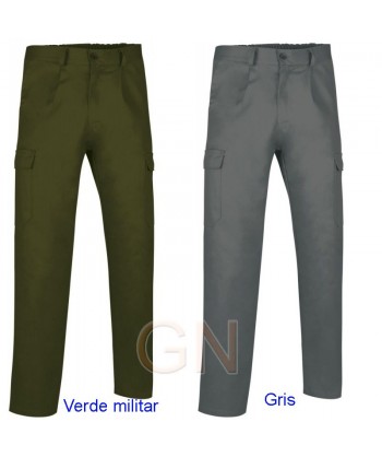Pantalones multibolsillos económicos