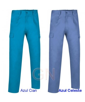 Pantalones multibolsillos económicos