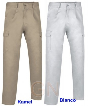 Pantalones multibolsillos económicos