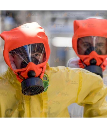 Semimáscara de escape para protección respiratoria